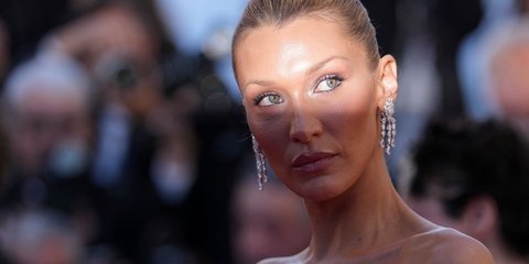 Bella Hadid σε εκδήλωση κοντινή λήψη