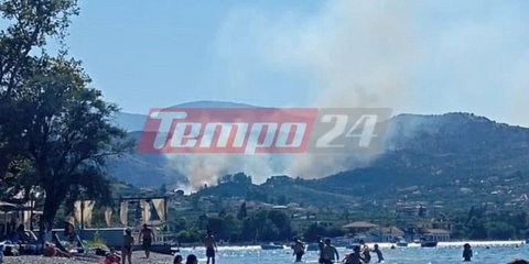 Φωτιά στις Νερατζιές Αχαΐας