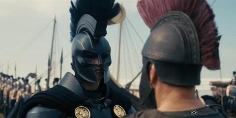 Στιγμιότυπο από την ταινία «Οδύσσεια» του Κρίστοφερ Νόλαν