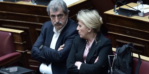 Ο Παύλος Πολάκης και η Ρένα Δούρου