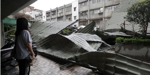 Καταστροφικός τυφώνας στην Ταϊβάν