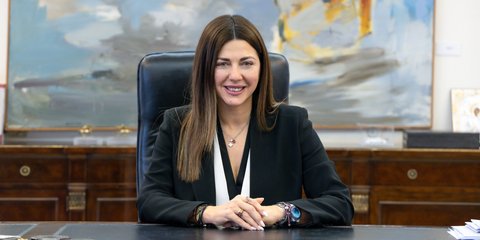 Η Υπουργός Παιδείας Σοφία Ζαχαράκη 