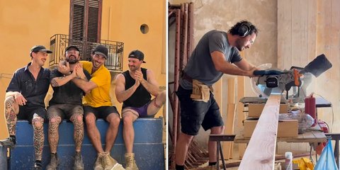 4 φίλοι από την Αυστραλία αγόρασαν σπίτι του ενός ευρώ στη Σικελία - Το ανακαινίζουν μόνοι τους