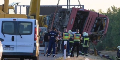 Ουγγαρία: Δώδεκα νεκροί, τουλάχιστον 10 τραυματίες σε δυστύχημα με πολωνικό λεωφορείο