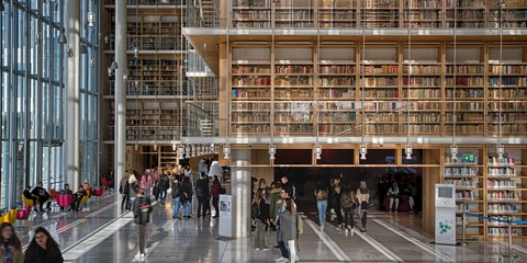Ενα πολυδιάστατο πολιτιστικό εγχείρημα στην Εθνική Βιβλιοθήκη -Στον 4ο όροφο του ΚΠΙΣΝ με τη γυάλινη οροφή