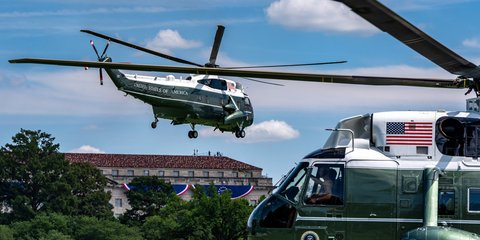 Θρίλερ στον αέρα: Το ελικόπτερο του Τραμπ βρέθηκε μια ανάσα από επιβατικό αεροσκάφος