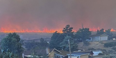 Μεγάλη φωτιά έχει ξεσπάσει στη Νεβάδα των ΗΠΑ