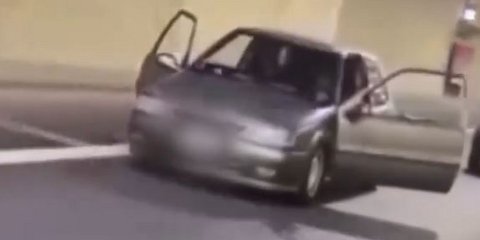Ταυτοποιήθηκε ο 21χρονος οδηγός που κινούνται με ανοιχτές πόρτες στις σήραγγες της Κακιάς Σκάλας
