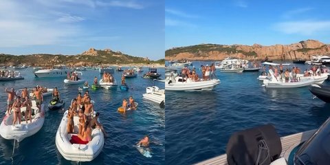 Σαρδηνία: «Απόβαση» σκαφών με τουρίστες στο Εθνικό Πάρκο της Μανταλένα 