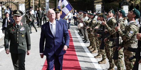 Ο Κωνσταντίνος Τασούλας στην Παναγία Σουμελά στο Βέρμιο