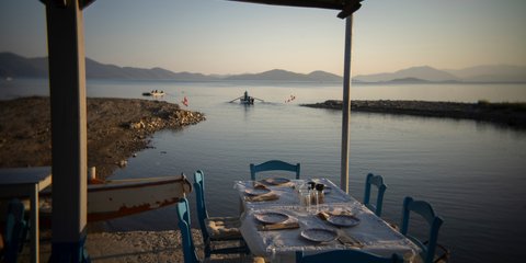 Σούρουπο στο Πήλιο 