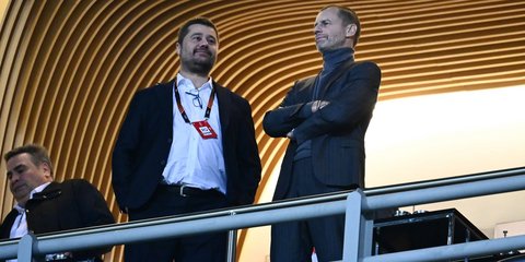 Ο Μάκης Γκαγκάτσης με τον Αλεξάντερ Τσέφεριν