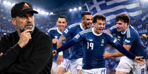 Ο Γιούργκεν Κλοπ... χαζεύει τον Καρέτσα και το σπάνιο ταλέντο της εθνικής Ελλάδος 