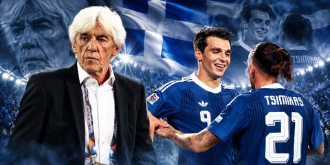 Ο Ιβάν Γιοβάνοβιτς και ο πανηγυρισμός Δουβίκα - Τσιμίκα στο νικητήριο γκολ της αναμέτρησης Σερβίας - Ελλάδος