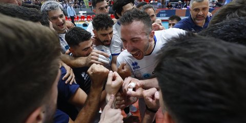 Ελλάδα - Σουηδία 3-1: Σούπερ εθνική, «αγκάλιασε» την πρόκριση στους «16» του Eurovolley