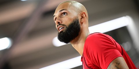 Ο Εβάν Φουρνιέ σε προπόνηση του Ολυμπιακού
