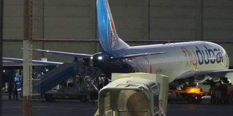 Το αεροπλάνο της Flydubai 