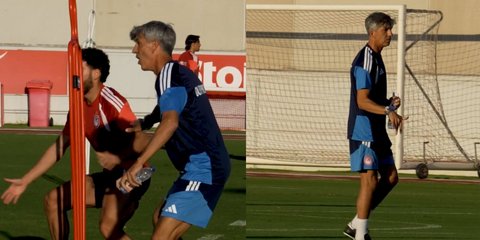Η πρώτη προπόνηση του Ολυμπιακού υπό τις οδηγίες του Ιμανόλ Αλγκουαθίλ [βίντεο]