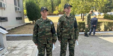 Ορκίστηκαν οι πρώτες πανελλαδικά εθελόντριες στρατονόμοι - Συγκίνηση και υπερηφάνεια στην τελετή ένταξής τους στον Στρατό