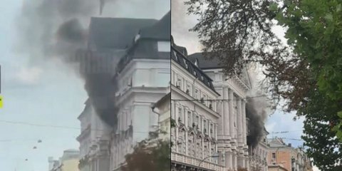 Η Ρωσία χτύπησε με drone το κτίριο της ουκρανικής Υπηρεσίας Ασφαλείας -Δείτε βίντεο