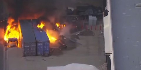 Ελικόπτερο συνετρίβη στο Λος Άντζελες