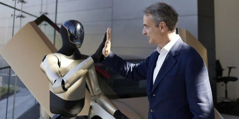 Mitsotakis Tours Nvidia, Sequoia Capital in Silicon Valley Push for Tech Investment