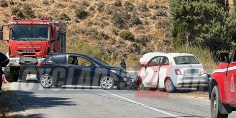 Τροχαίο δυστύχημα στη Νάξο