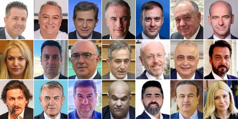 (Επάνω αριστερά): Γ. Τάσιος, Γ. Γιώργος, Κ. Γκιουλέκας, Σ. Καλαφάτης, Τ. Χατζηβασιλείου, Σ. Παπασωτηρίου, Φ. Μπαραλιάκος (Μέση αριστερά): Α-Μ. Παπαδημητρίου, Σ. Κουλκουδίνας, Μ. Παπαδόπουλος, Σ. Κωνσταντινίδης, Δ. Βαρτζόπουλος, Λ. Τσαβδαρίδης, Τ. Μπαρτζώκας (Κάτω αριστερά): Κ. Μπλούχος, Δ. Κυριαζίδης, Θ. Σταυρόπουλος, Γ. Γιάτσος, Φ.Παππάς, Γ. Αντωνιάδης, Φ. Αραμπατζή