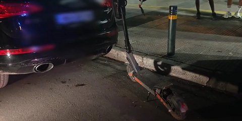 Τροχαίο με ηλεκτρικό πατίνι 