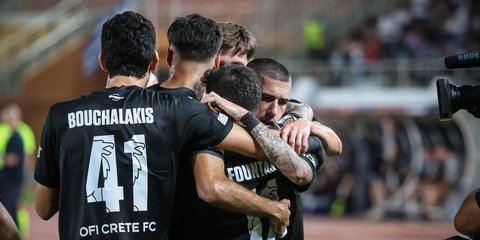 Οι παίκτες του ΟΦΗ πανηγύρισαν με τον δικό τους τρόπο