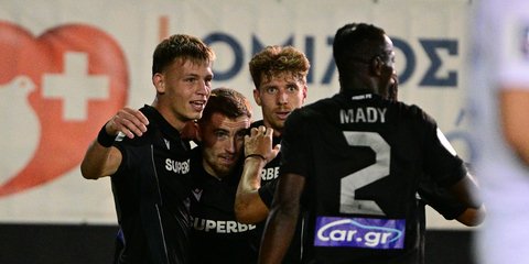 Ατρόμητος - ΠΑΟΚ 0-1: Ξεμπέρδεψε από νωρίς με τον Μύθου [βίντεο]