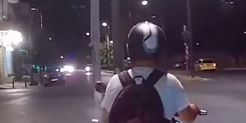 Οδηγός πατινιού παρέσυρε και εγκατέλειψε δικυκλιστή