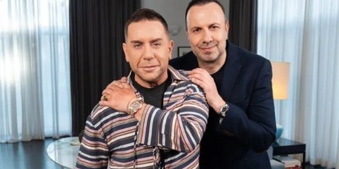 Τάσος Τρύφωνος και Γιώργος Μαζωνάκης