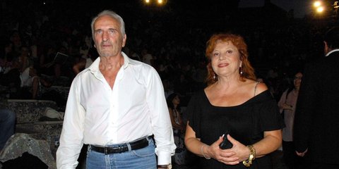 O Νικήτας Τσακίρογλου και η Χρυσούλα Διαβάτη