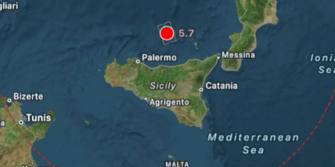 Σεισμική δόνηση στην Ιταλία