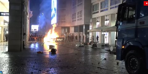 Διαδηλώσεις και στην Ιταλία: Επεισόδια σε Μιλάνο και Μπολόνια -«Δεν είναι δικαίωμα η καταστροφή» λέει η Μελόνι
