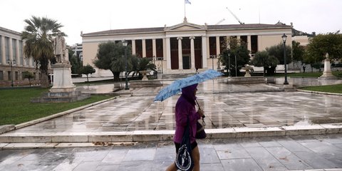 Βροχές στην Αθήνα