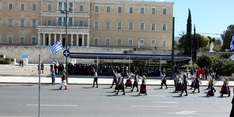 Μαθητική παρέλαση στην Αθήνα
