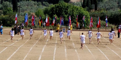 Αγώνες στο αρχαίο στάδιο Νεμέας