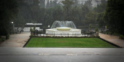 Βροχή στην Αθήνα