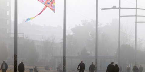 Χαρταετός στην ομίχλη 