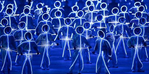 Μικρά φωτεινά ανθρωπάκια 