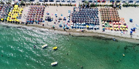 «Βουτιά» από ψηλά στην Παραλία Κατερίνης