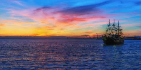 Ενα ηλιοβασίλεμα σαν πίνακας ζωγραφικής