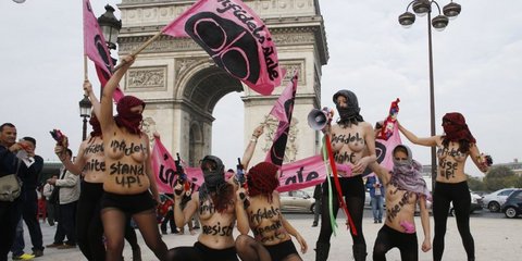 Οι Femen κατά των τζιχαντιστών