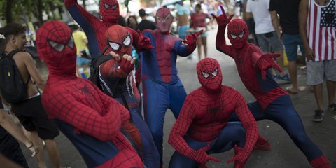 Ο Spiderman πάει Βραζιλία