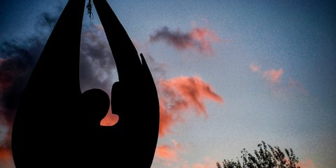 Η δύση του ηλίου στην Αθήνα