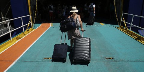 Ξεκινά η έξοδος των εκδρομέων του Αυγούστου -Φωτογραφία: Intimenews/ΛΙΑΚΟΣ ΓΙΑΝΝΗΣ