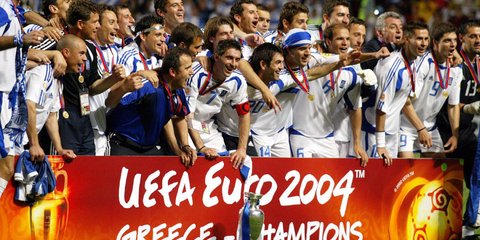 Euro 2004: Σαν σήμερα, 14 χρόνια πριν η Ελλάδα ζούσε τον μύθο της -Φωτογραφία: EUROKINISSI