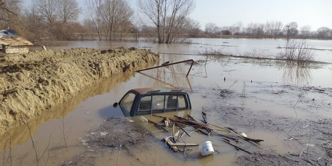 Ανυπολόγιστες καταστροφές από τις πλημμύρες στον Εβρο... 